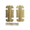 High Logic Chrysanthemum Chestnut Hinge 2.5 inches (64 mm) PY687