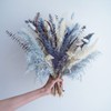 WXQX Pampas Grass Decor Bouquet - Natural Dried Flower Arrangement