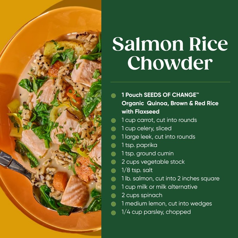 SEEDS OF CHANGE Organic Quinoa, Brown & Red Rice with