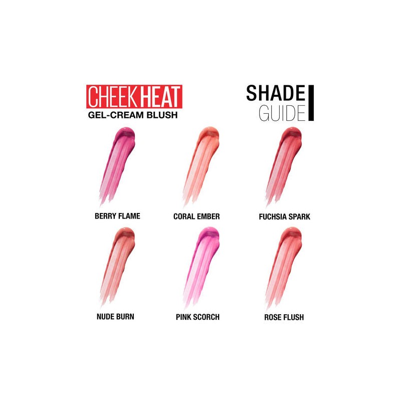 Maybelline Cheek Heat Blush 10 Pink Scorch