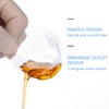 200Pcs Transparent Clear Urine Container CupUseful Disposable Urine Cup Helpful