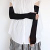 HASEGAWA Large Silk UV Protection Arm Cover [Made in Japan]