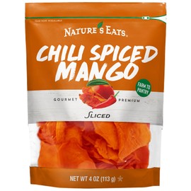 Nature's Eats Dried Chili Spiced Mango 4oz
