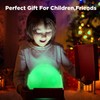 Hiboom 1 Pcs Glow in The Dark Kickballs Dodgeballs Light