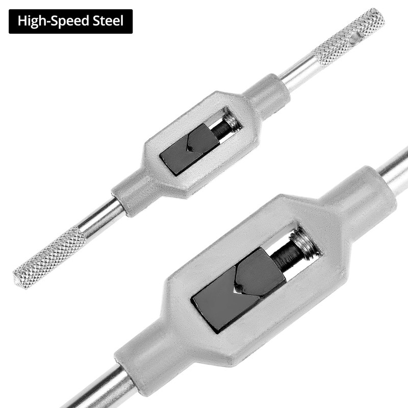QWORK Micro Taps Bit Set - 10 Pcs M1-M3.5 HSS