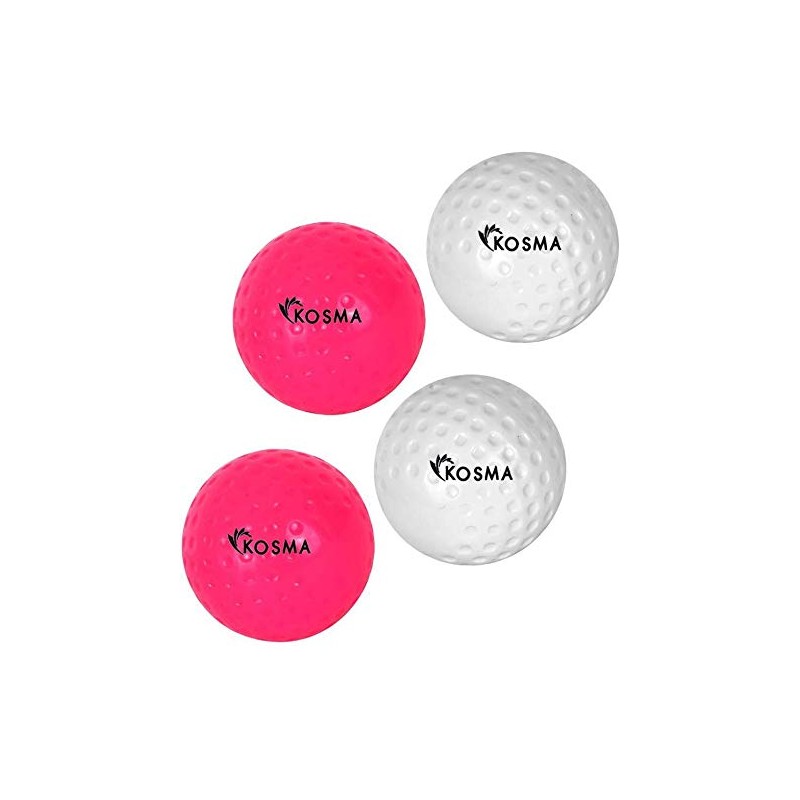 Kosma Set of 4 Dimple Hockey Ball | Outdoor Sports