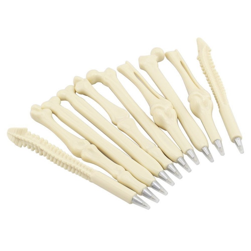 MagicW Creative Novelty Bone Shape Ballpoint Pens Finger Pen Nurse