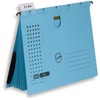 ELBA Mehrfach-Hängehefter chic, für A4, aus Karton, blau, 5er Pack