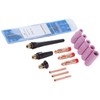 17Pcs TIG Welding Set ABS Argon Arc Welding Torch Glass