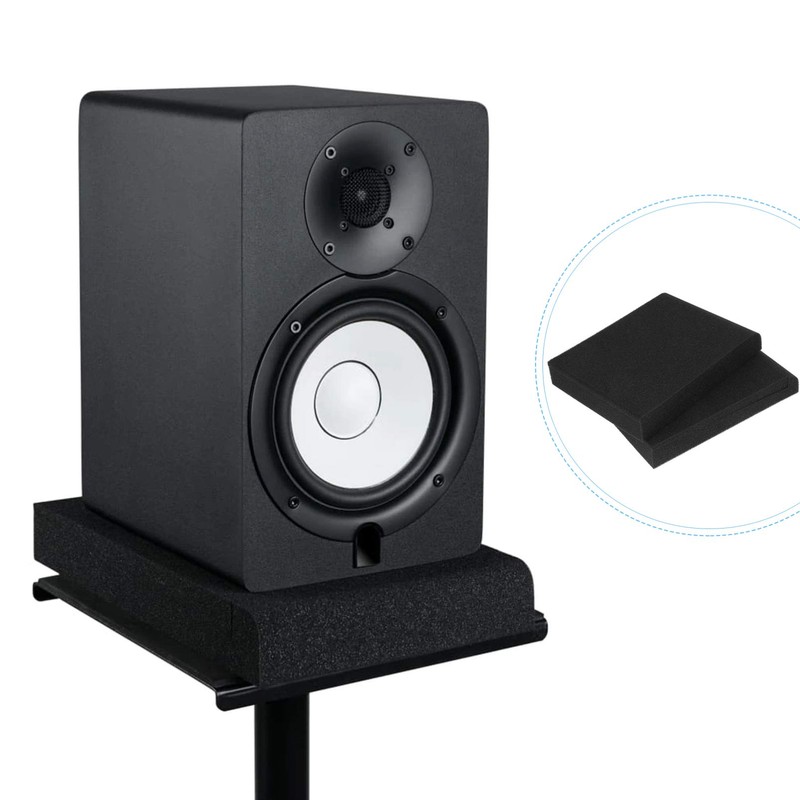 Abaodam 2sets Acoustic Platform Speaker Foam Pad Foam Vibration Dampening