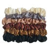 SAFIGLE 12 Pcs Retro Scrunchies Small Elastic Hair Ties for