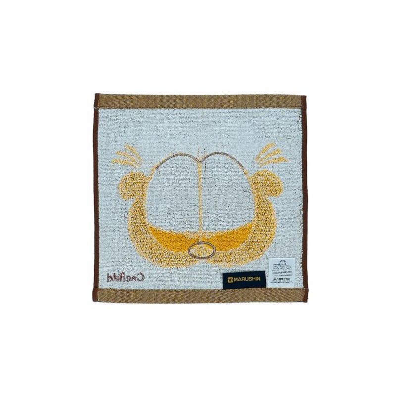 Marushin 3995002700 Garfield Hate Monday Mini Towel, 100% Cotton, Antibacterial