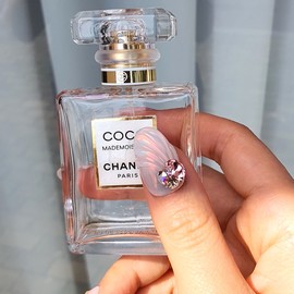 Pink Wave Handmade Nail Tips - Square / 핑크 웨이브 수제네일팁 - 스퀘어