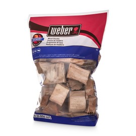 Weber Hickory Wood Chunks, for Grilling and Smoking, 4 lb.