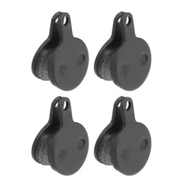 X AUTOHAUX 4 Pairs of Half Metal Disc Bicycle Brake Pads Pad for Tektro IOX Novela Lyra