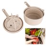 Salad Spinner Fruit Vegetable Dryer Strainer Sifter Manual Vegetables Rice