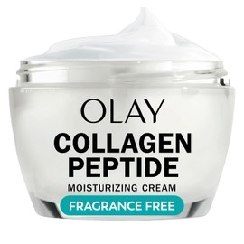 Olay Regenerist Collagen Peptide 24 Face Moisturizer, Fragrance-Free, 1.7 Oz + Whip Face Moisturizer Travel/Trial Size Bundle