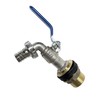 Tank Fitting + Tap 19 mm Barrel Fitting 3/4 Inch