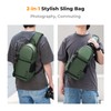 K&F Concept Camera Sling Bag Crossbody Bag Camera Shoulder Backpack