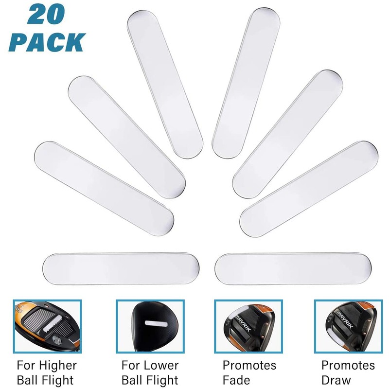 Golf Golf Lead Tape 20 Sheets Weight Tape Golf Maintenance