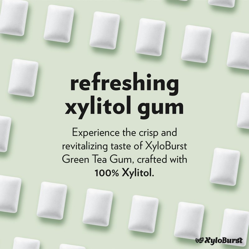 XyloBurst Gum | Xylitol Chewing Gum | Sugar Free, Gluten