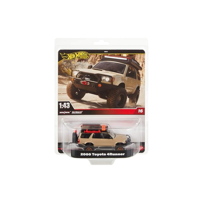 Hot Wheels Premium 2000 Toyota 4 Runner Real Riders Metal