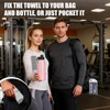 CSITE Microfiber Gym Towels 5 Pack - Quick Dry &