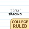 SUNEE Spiral Notebook, 1-Subject, College Ruled Paper, 8" x 10-1/2",