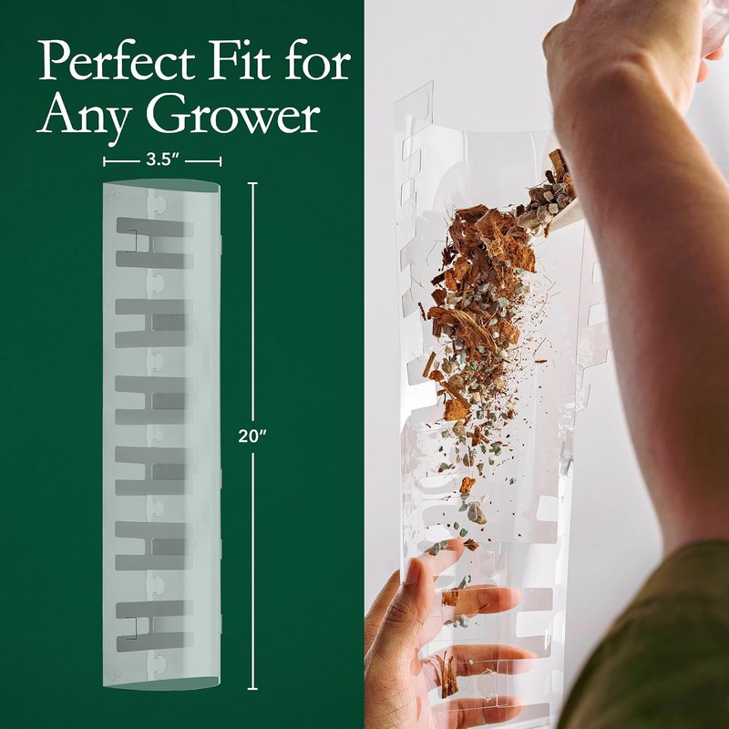THICCLY V3 Large GrowPole - Front Opening, Stackable Plastic Moss