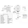 Iverntech Nema 17 Stepper Motor 42x40mm Body Bipolar 1.5A 400mN.m