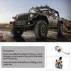 MuRealy 89715 Extended Brake Lines Kit - Stainless Steel Braided
