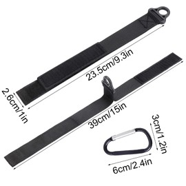 Heavy Duty Storage Straps and Garage,cord organiser(Assorted 6 Pack), Hook and Loop Extension Cord Organizer, Holder, Cord Wrap, for Hose, Rope, Cables of Home, Basement, RV Workshop, Boat