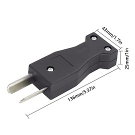 AFU Golf Cart Accessories DC Crowfoot Charger Handle Plug for 36 or 48 Volt EZGO Club Car Golf Carts