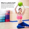 IUDWCG - 1 x small Pilates ball, yoga ball, exercise