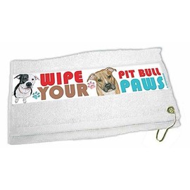 Pit Bull Terrier Paw Wipe Towel