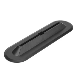FECAMOS Black Lightweight 35 x 10 cm Surf Fin Box Exquisite Workmanship for Surfboards