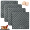 4PCS Chicken Nesting Pads for Coop,12"x 12" Washable Nesting Box