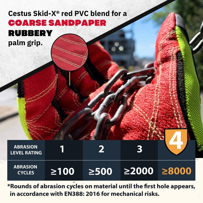 Cestus Deep III Pro, Heavy Duty Extrication Gloves, Level A7