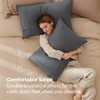 Bedsure Pillow Cases Queen Set of 2 - Dark Grey