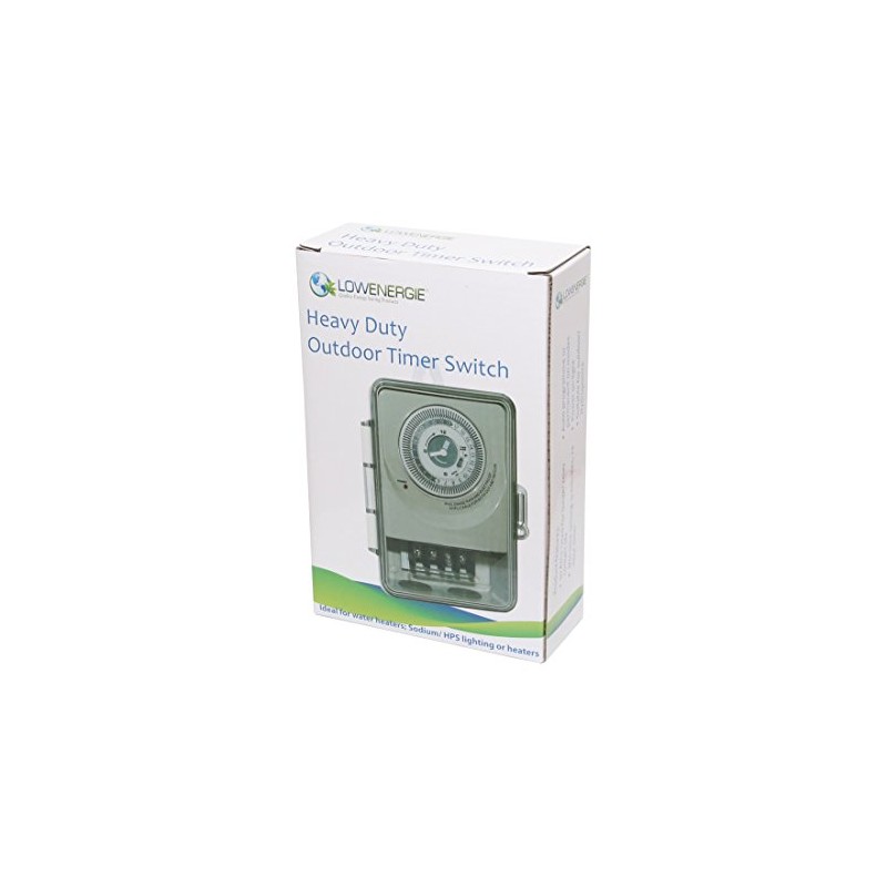 Heavy Duty Timer Switch 30A 6500w IP55 water resistant (Mechanical)