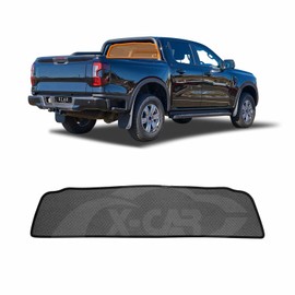 X-CAR Rear Windscreen Sun Shade for Ford Next-Gen Ranger 2022-2025 Car Custom Wind Screen Sun Blind Mesh