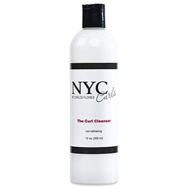 NYC Curls The Curl Cleanser | Best Sulfate Free Shampoo Alternative for Curly, Coily, & Wavy Hair | Zero Lather & Color Safe | Sulfate Free & Vegan | 12 FL OZ