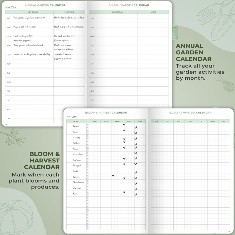 Clever Fox Gardener’s Journal – Guided Gardening Notebook to Plant