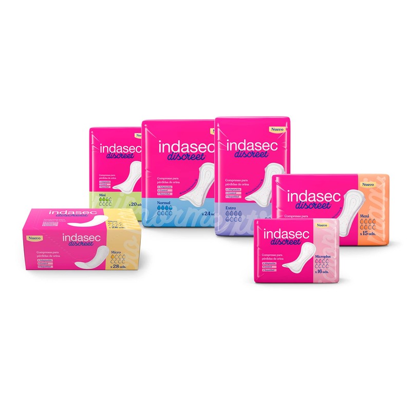 INDASEC Sanitary Pads for Loss – Minor Micro
