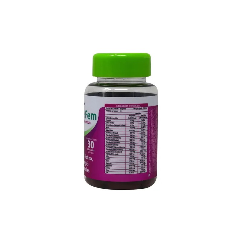 Vit Active Fem Frasco Cápsulas Sabor