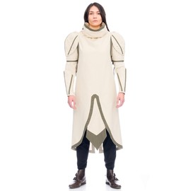 Burgschneider Dungeons & Dragons Cleric Class Full Clothing Costume Set (Natural/Seaweed, XS)