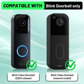 UYODM 20Ft/6m Charging Cable Power Adapter for Blink Video Doorbell-2nd Gen (2025 Release), Upgraded Version Doorbell Transformer with IP67 Weatherproof Power Cable Black