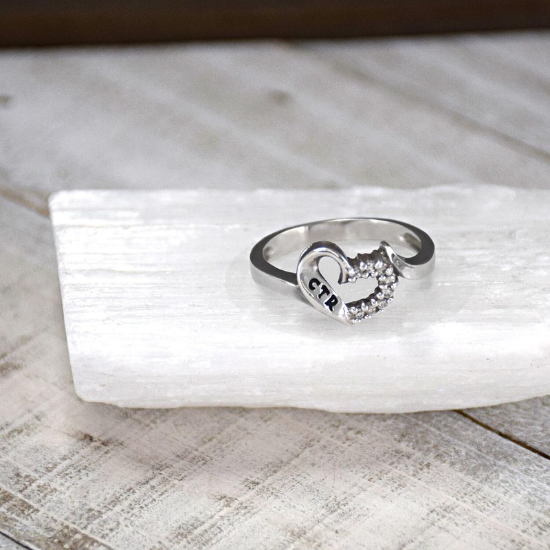Ringmasters Sweetheart with a Cubic Zirconium LDS CTR Ring Choose