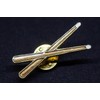 Miniblings Drum Sticks Pin Brooch Drumsticks Percussion Drum Kit Handmade