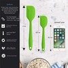 Silicone Spatulas, 11 inch Rubber Spatula Heat Resistant Seamless One